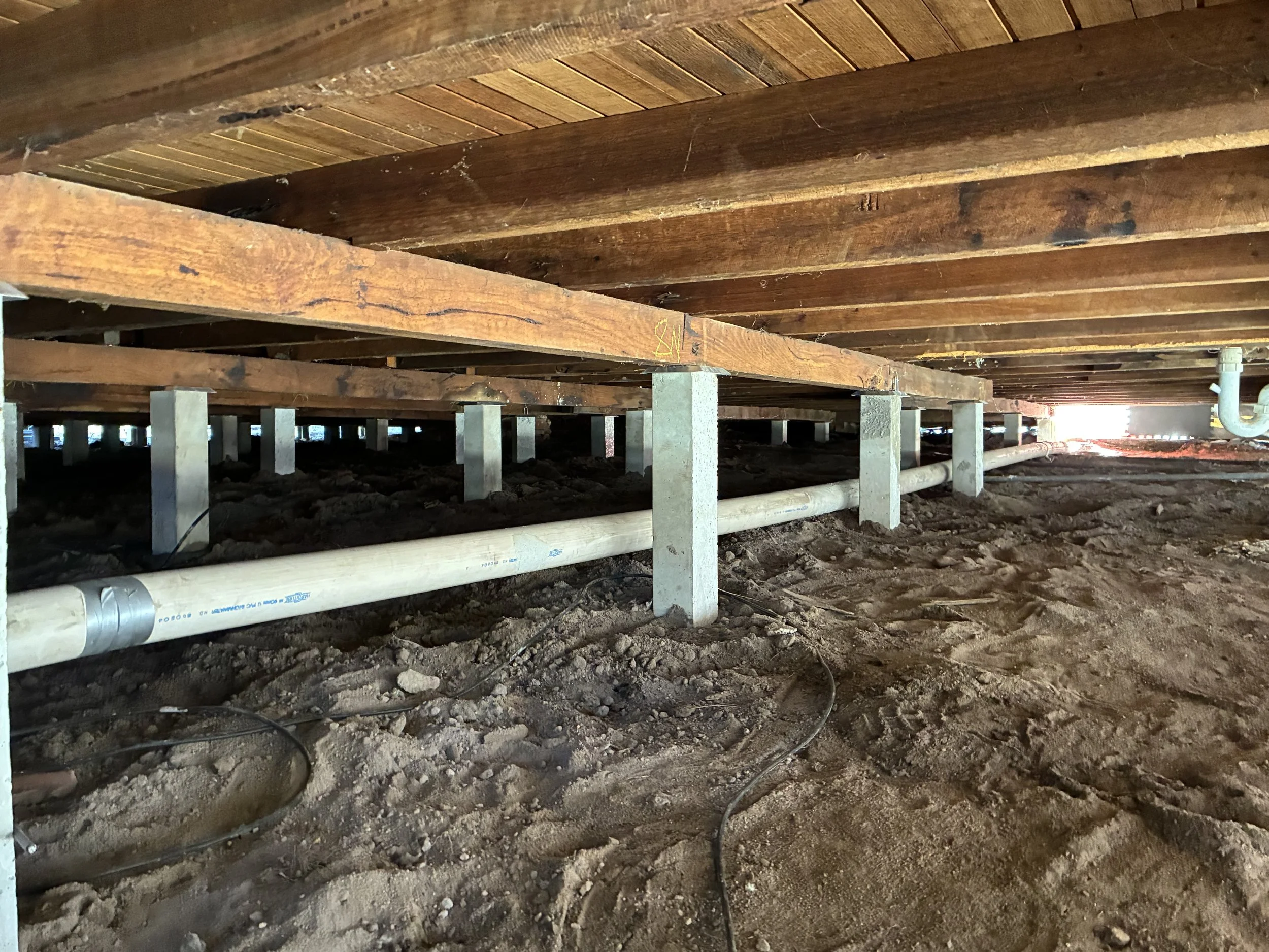 Sub-floor structural support and reinforcement