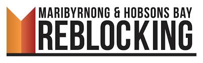 Maribyrnong and Hobsons Bay Reblocking logo